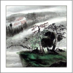 Chinese Landscape Painting - CNAG014455