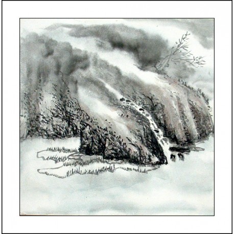 Chinese Landscape Painting - CNAG014456