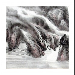 Chinese Landscape Painting - CNAG014457