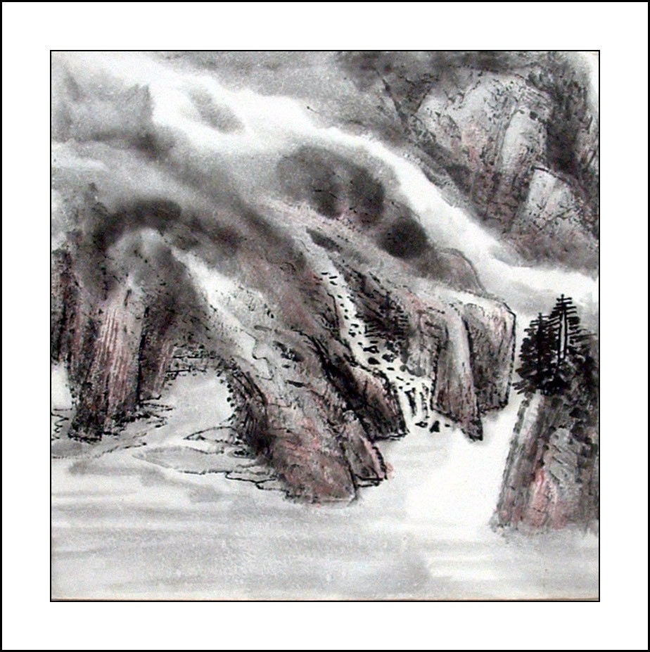 Chinese Landscape Painting - CNAG014457