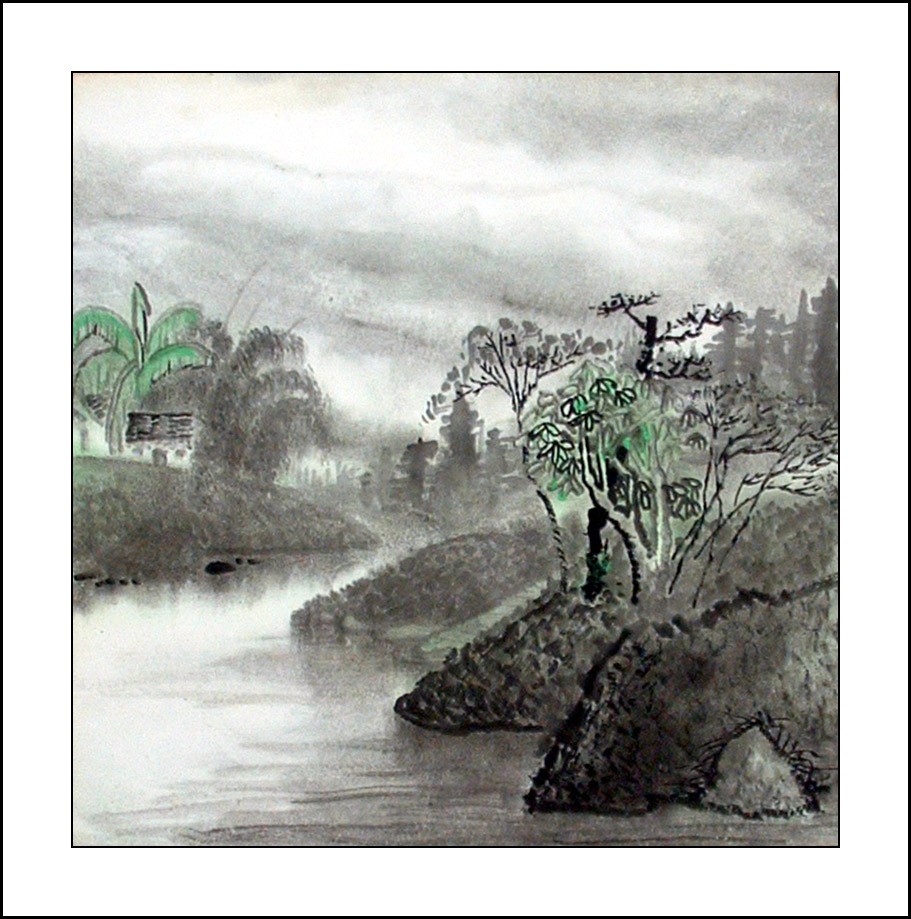 Chinese Landscape Painting - CNAG014459
