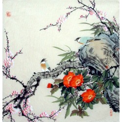 Chinese Flowers&Trees Painting - CNAG014475