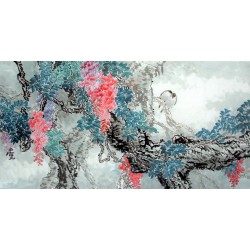Chinese Lotus Painting - CNAG014486