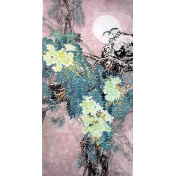 Chinese Lotus Painting - CNAG014487