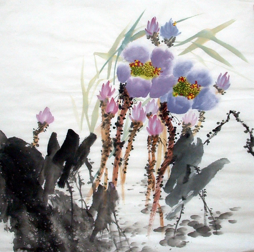 Chinese Flowers&Trees Painting - CNAG014516