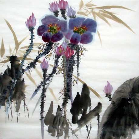 Chinese Flowers&Trees Painting - CNAG014517