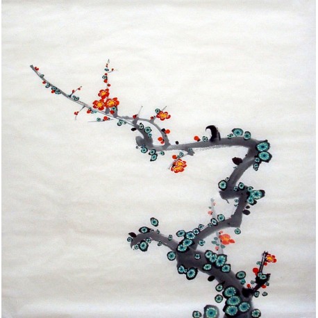 Chinese Flowers&Trees Painting - CNAG014520