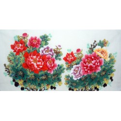 Chinese Peony Painting - CNAG014523