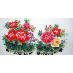 Chinese Peony Painting - CNAG014524