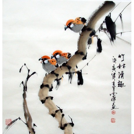 Chinese Flowers&Trees Painting - CNAG014533