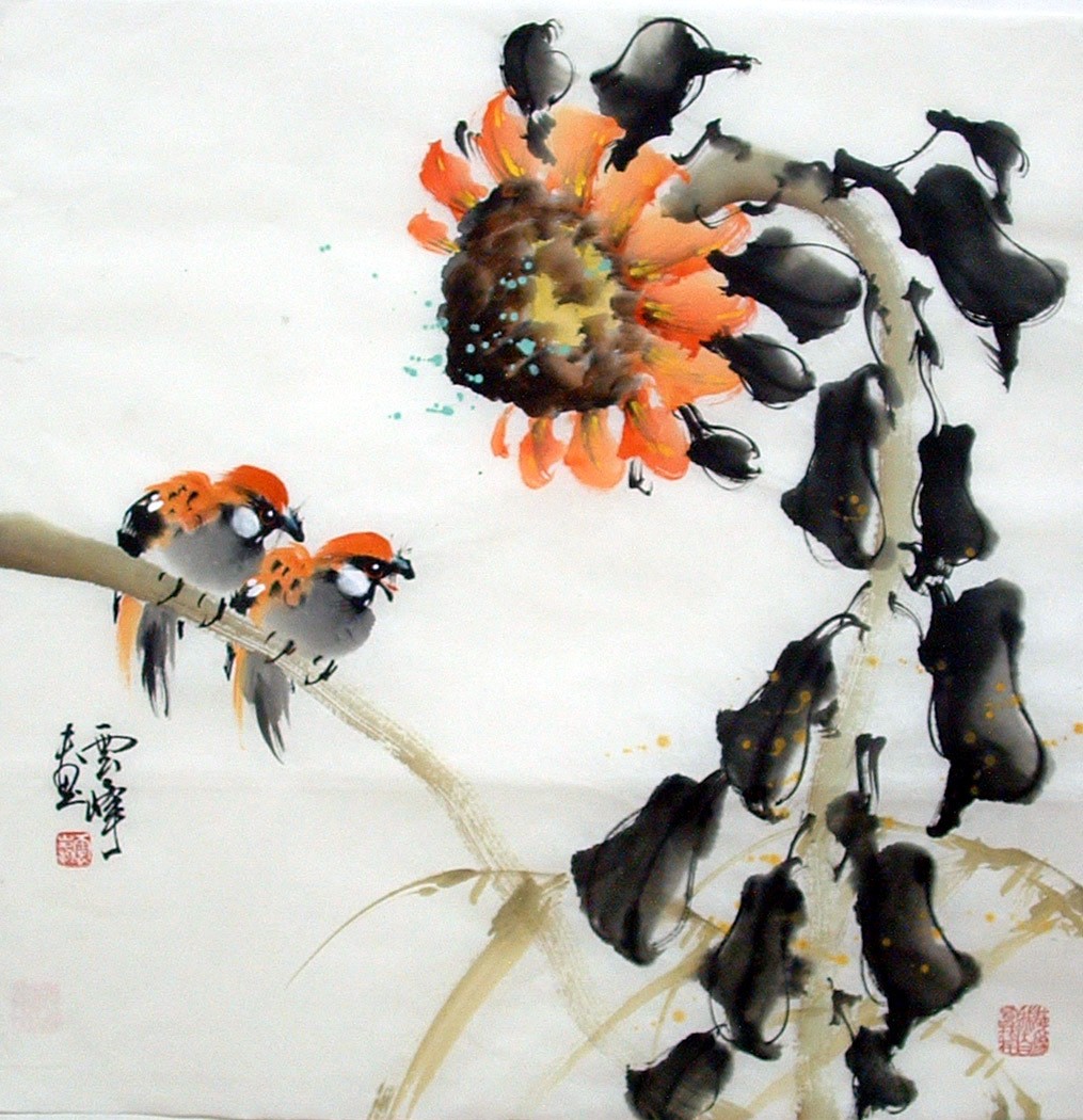 Chinese Flowers&Trees Painting - CNAG014536