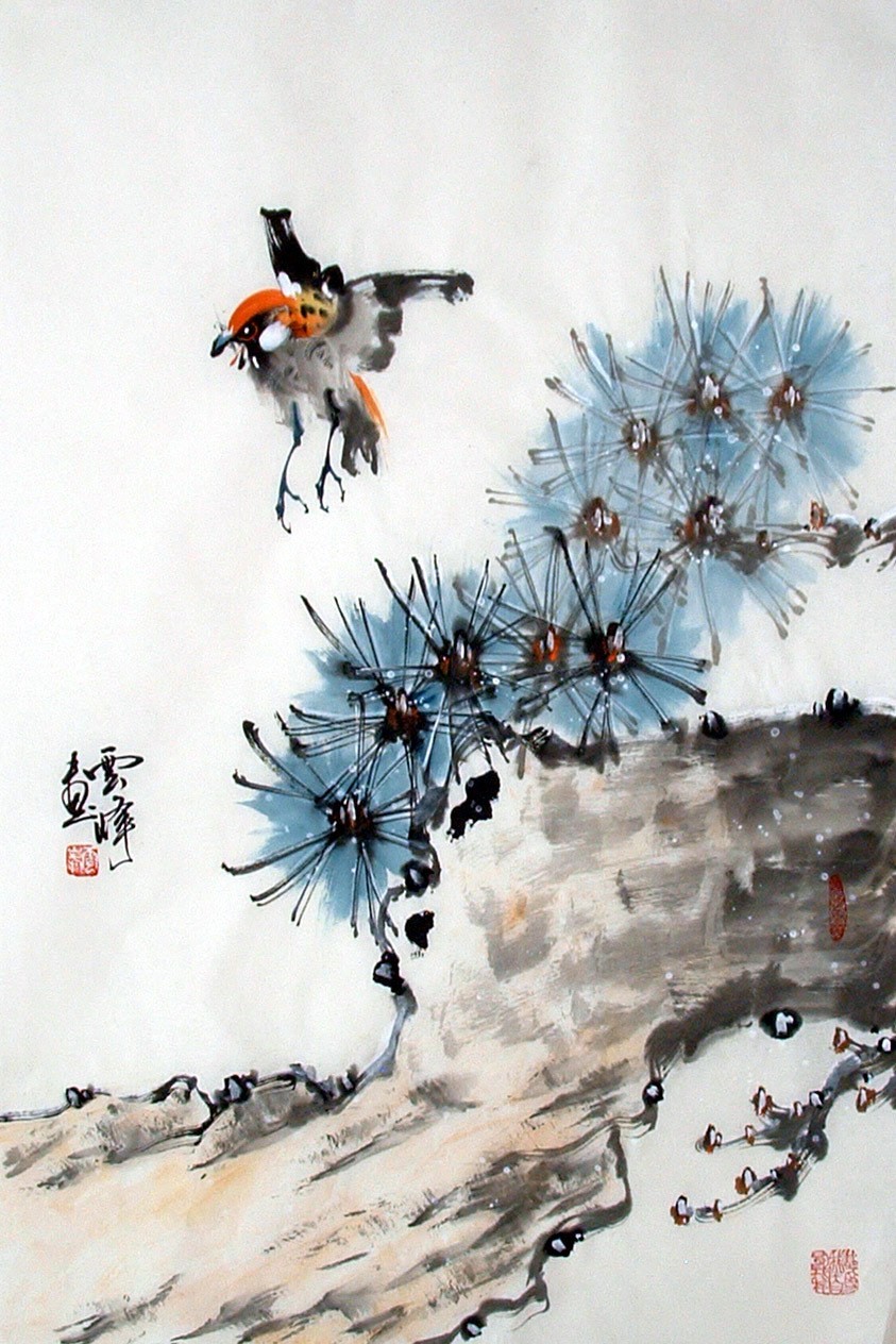 Chinese Flowers&Trees Painting - CNAG014539