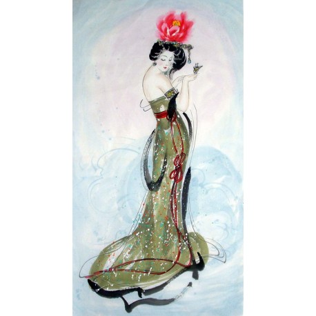 Chinese Figure Painting - CNAG014540