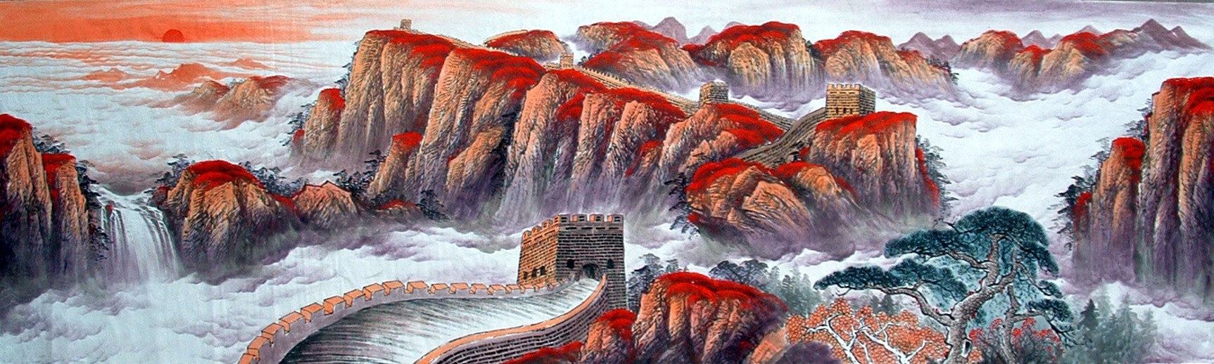 Chinese Landscape Painting - CNAG014541