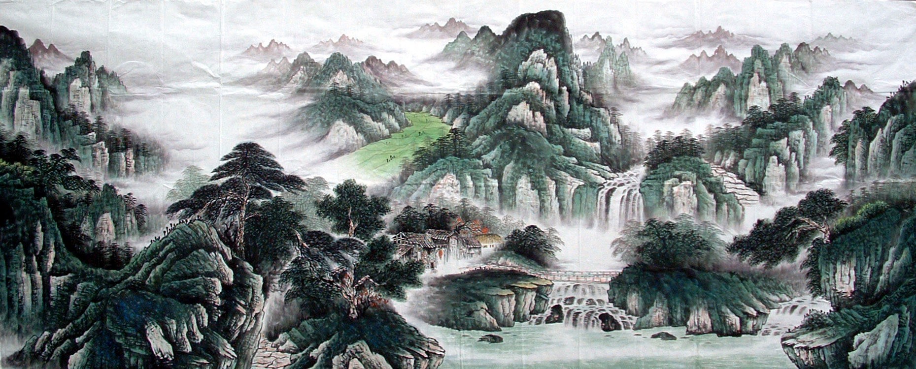 Chinese Landscape Painting - CNAG014542