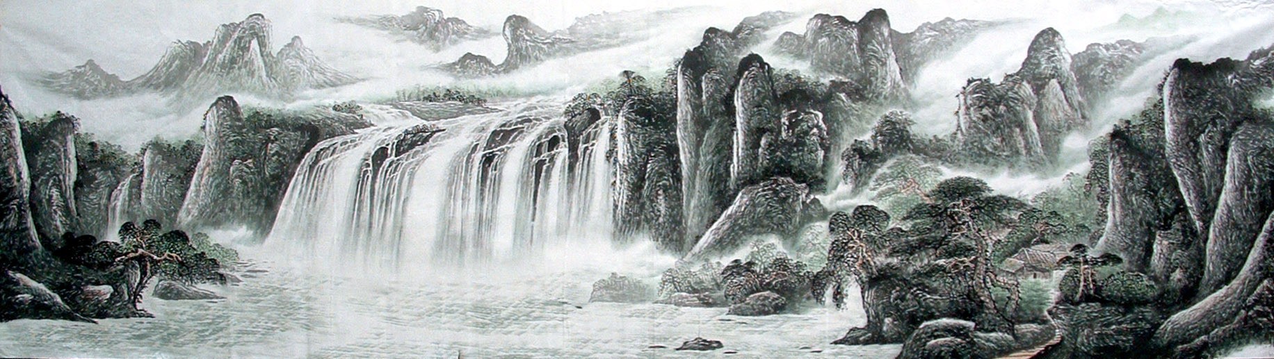 Chinese Landscape Painting - CNAG014543
