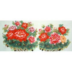 Chinese Peony Painting - CNAG014546
