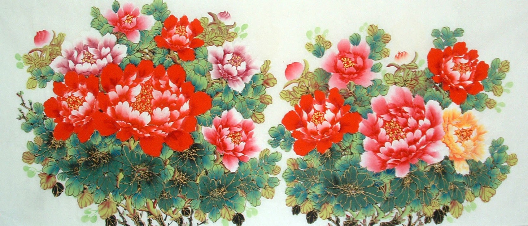 Chinese Peony Painting - CNAG014546