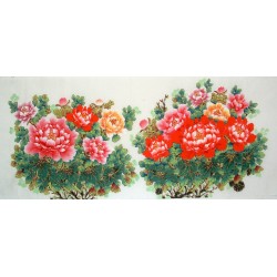 Chinese Peony Painting - CNAG014549