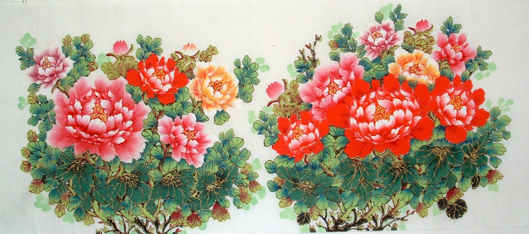 Chinese Peony Painting - CNAG014549