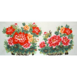 Chinese Peony Painting - CNAG014550