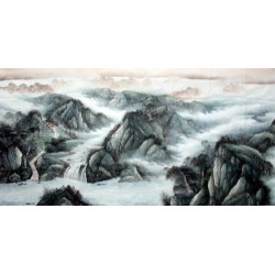 Chinese Landscape Painting - CNAG014552