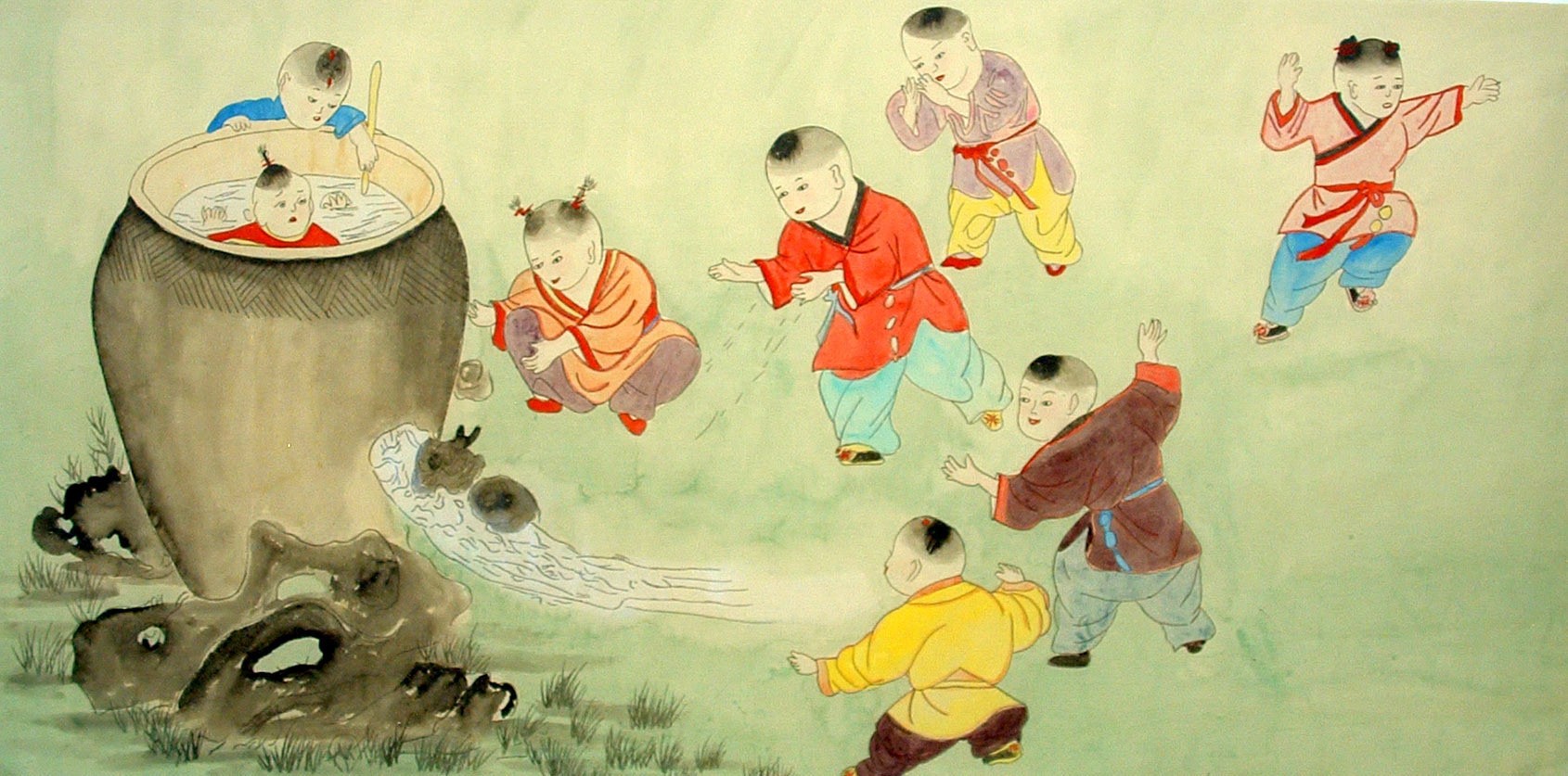 Chinese Figure Painting - CNAG014555