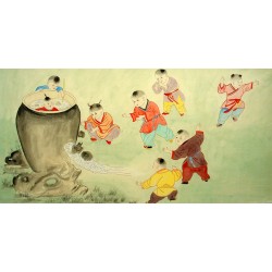 Chinese Figure Painting - CNAG014556