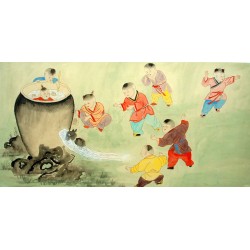 Chinese Figure Painting - CNAG014557