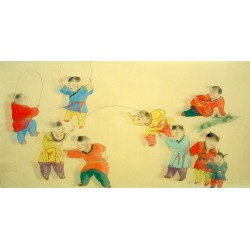 Chinese Figure Painting - CNAG014564