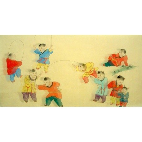Chinese Figure Painting - CNAG014564