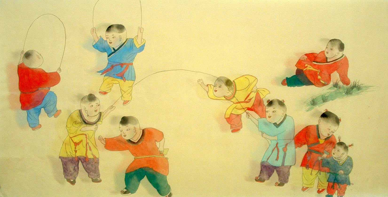 Chinese Figure Painting - CNAG014564