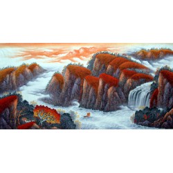 Chinese Landscape Painting - CNAG014567