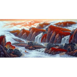 Chinese Landscape Painting - CNAG014568