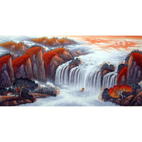 Chinese Landscape Painting - CNAG014571