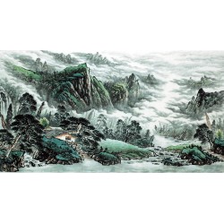 Chinese Landscape Painting - CNAG014574