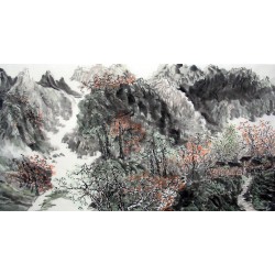 Chinese Landscape Painting - CNAG014576