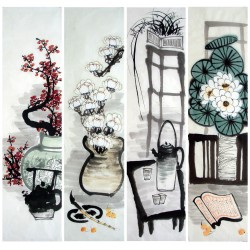 Chinese Flowers&Trees Painting - CNAG014593