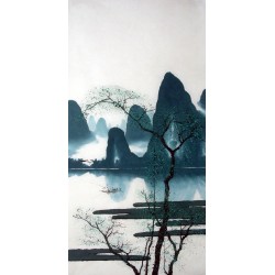 Chinese Landscape Painting - CNAG014599