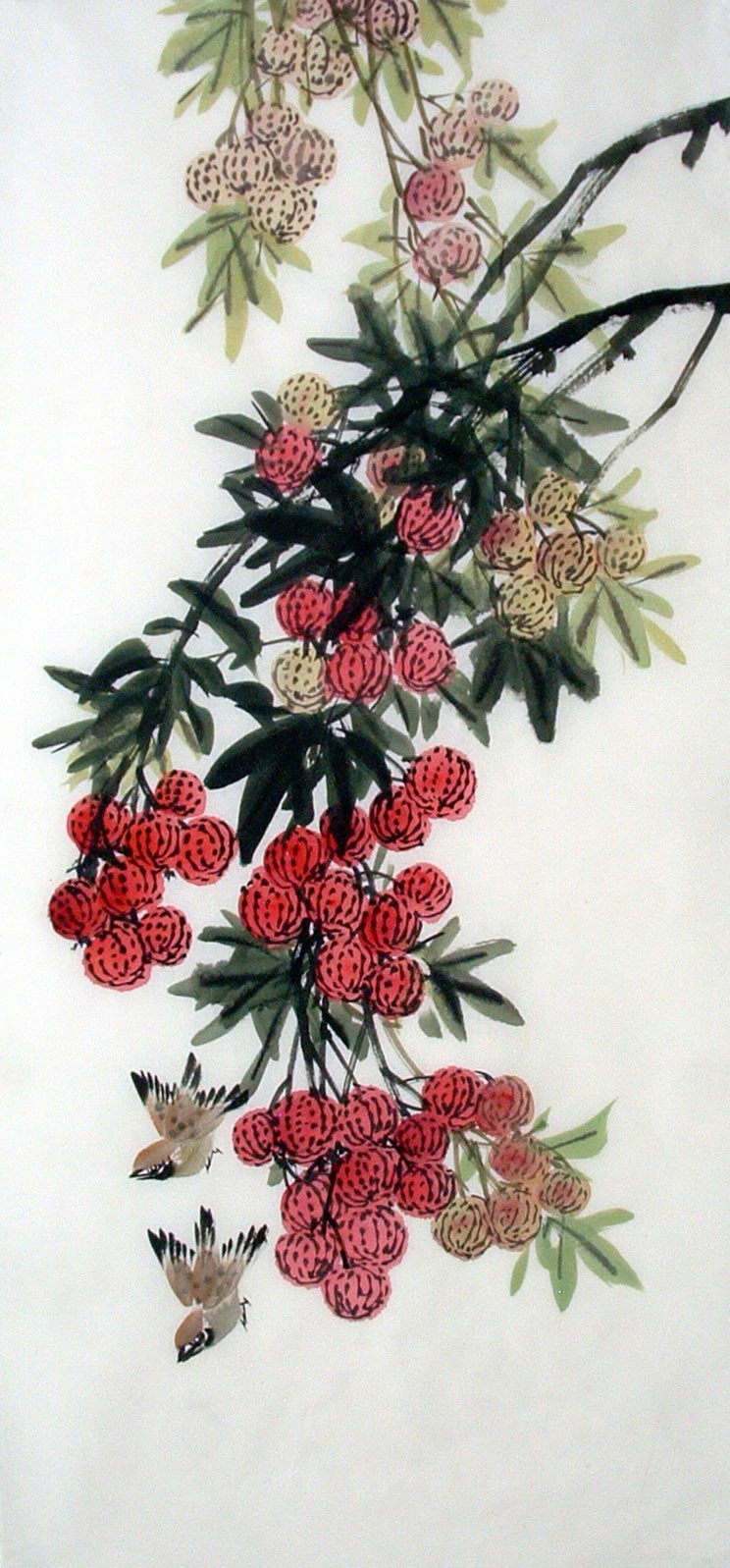 Chinese Flowers&Trees Painting - CNAG014603