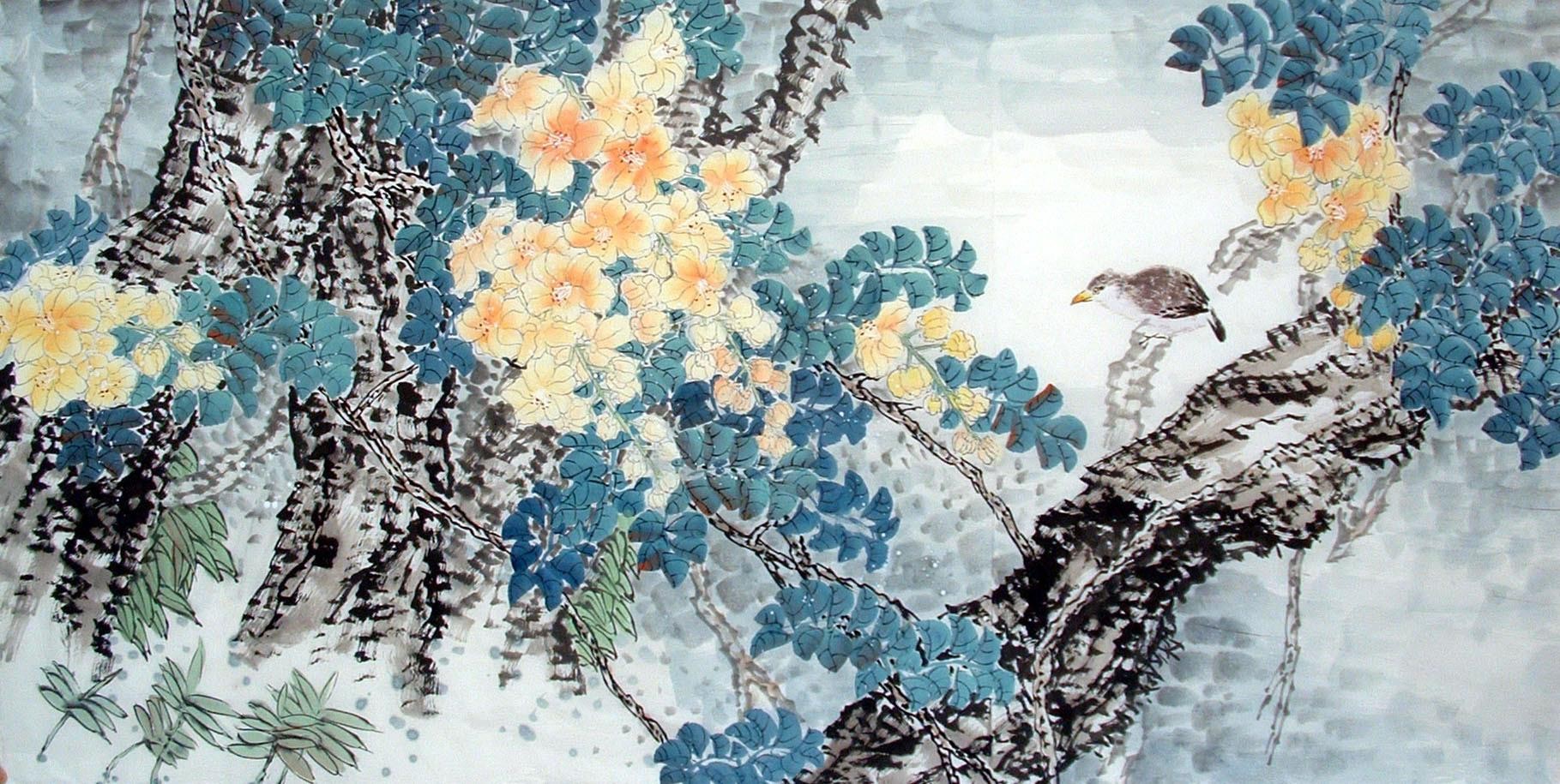 Chinese Lotus Painting - CNAG014606