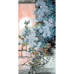 Chinese Lotus Painting - CNAG014611
