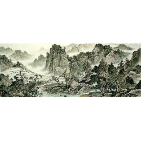 Chinese Landscape Painting - CNAG014615
