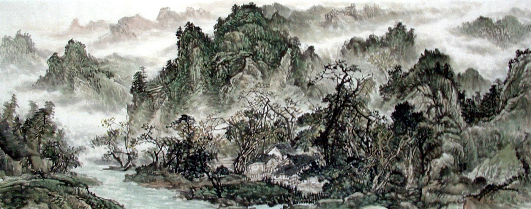 Chinese Landscape Painting - CNAG014617