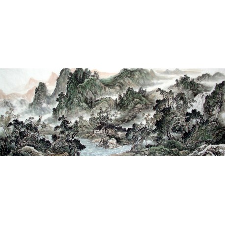 Chinese Landscape Painting - CNAG014618