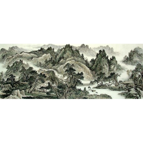 Chinese Landscape Painting - CNAG014619