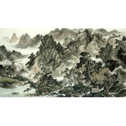 Chinese Landscape Painting - CNAG014623