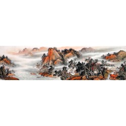 Chinese Landscape Painting - CNAG014625