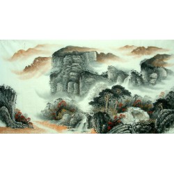 Chinese Landscape Painting - CNAG014626