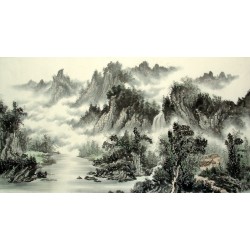 Chinese Landscape Painting - CNAG014628
